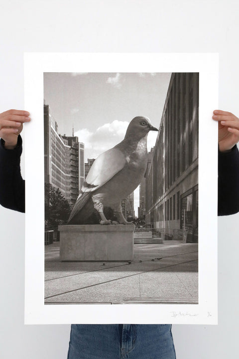 Dinosaur on the High Line – Limited Edition Lithograph